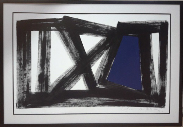 AMILCAR DE CASTRO, TÉCNICA MISTA. SOBRE CARTÃO.  80 X 90 cm.