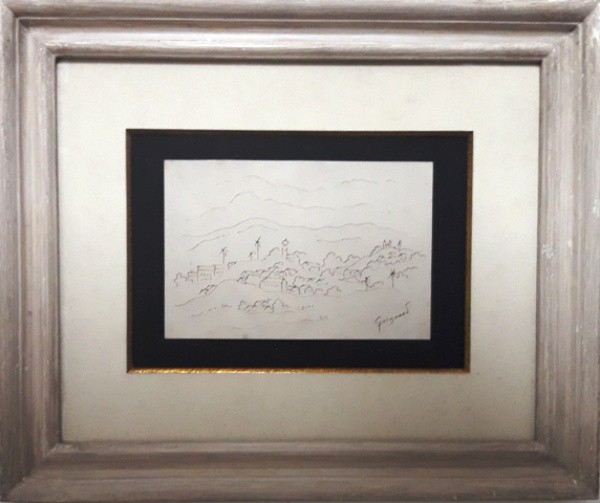 GUIGNARD, NANQUIM.  14 X 21 cm.