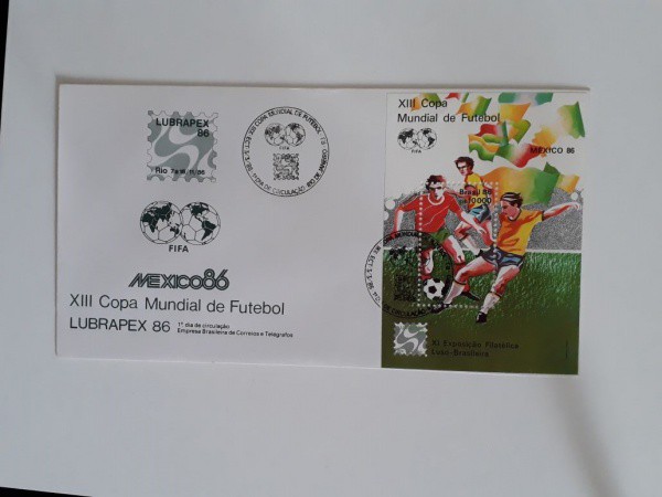 ENVELOPE - BRASIL - CARIMBO COMEMORATIVO - 1986