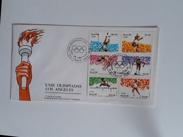 ENVELOPE - BRASIL - CARIMBO COMEMORATIVO - 1984