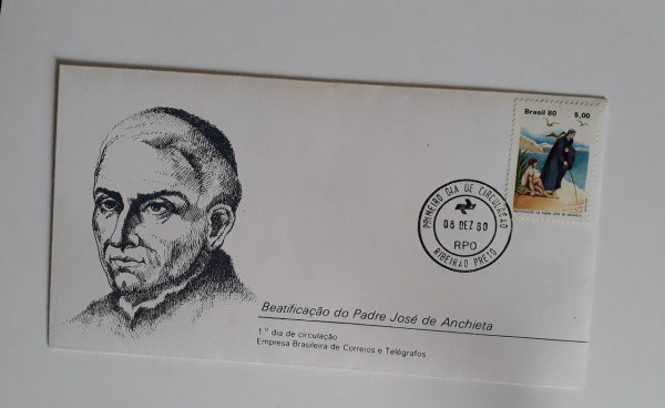 ENVELOPE - BRASIL - CARIMBO 1 DIA - 1980