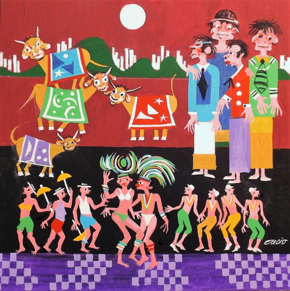 AECIO. A.C.I.D. O.S.T. FESTA DE CARNAVAL 60 X 60