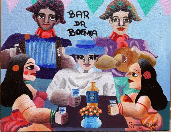 IGNACIO DA NEGA. BAR BOEMIA. 30X30.