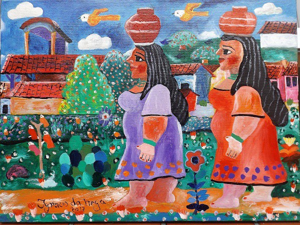 IGNACIO DA NEGA. ASS. CARREGADORAS DE ÁGUA. 30X40.
