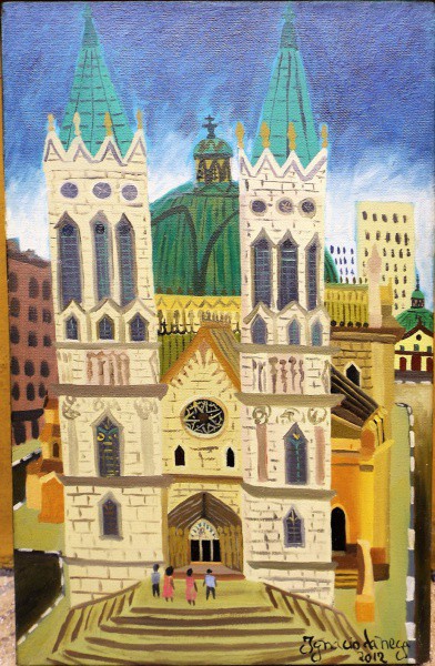 IGNACIO DA NEGA. ASS. IGREJA DA SÉ. 40X30.