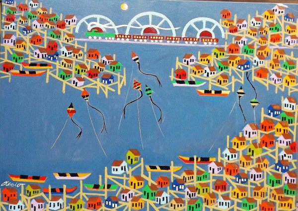 AECIO. ASS. O.S.T. ALAGADOS DA BAIHA. 50X70.