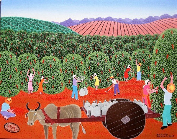 ROBSON BARROS. ASS. O.S.T. CARRO DE BOI. 40X50.