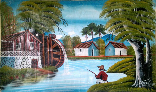 ASS. N.I. Paisagem. A.S.T. Fora do chassi. 120 X 90