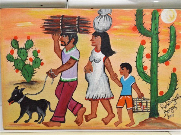ROSANGELA BORGES. O.S.T. RETIRANTES. 20X30.