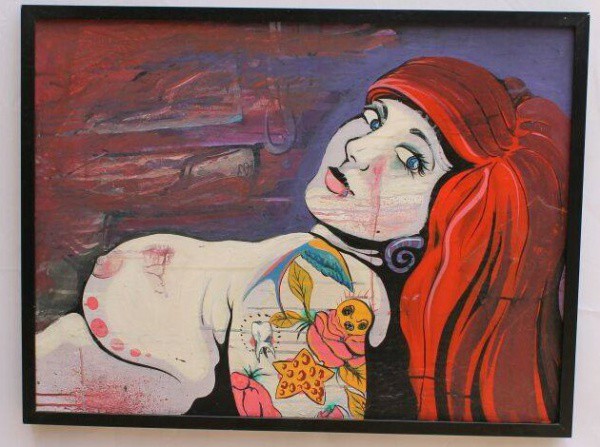 Rafael Lucena. ASS. Mista sobre tela. 75 X 90. C.M.