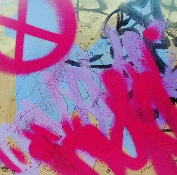 Leonardo Dias Guerreiro. San Miguel de Allende, Guanajuato. Mex. 2014. 7 peças. Acrylic, spray paint