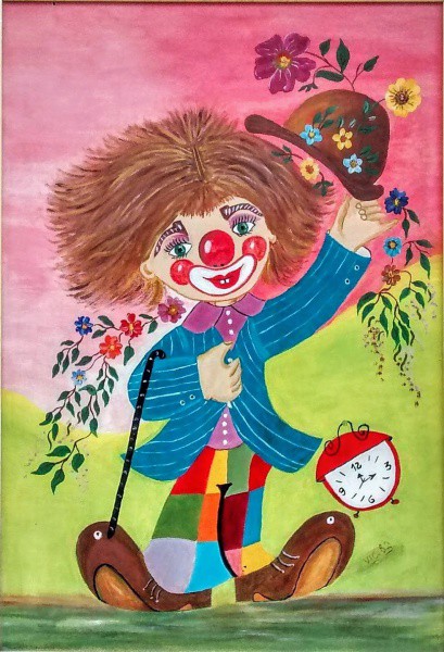 VIC 1982. Óleo sobe tela. Cid. 70 x 50.