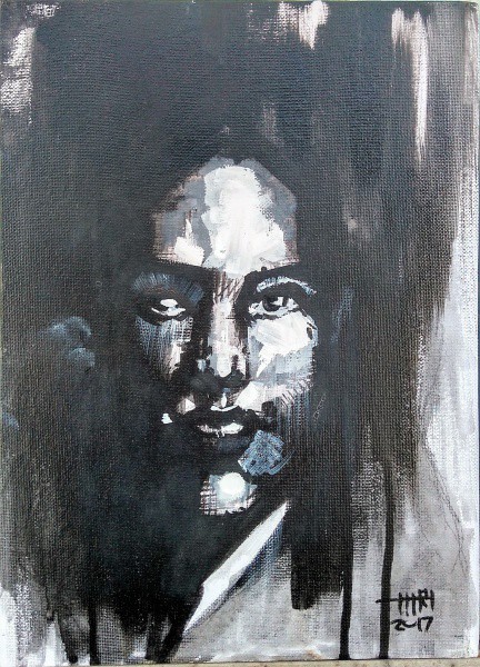 Thiago Ribeiro. A.s.placa de papel. A.c.i.d. 33 x 24.