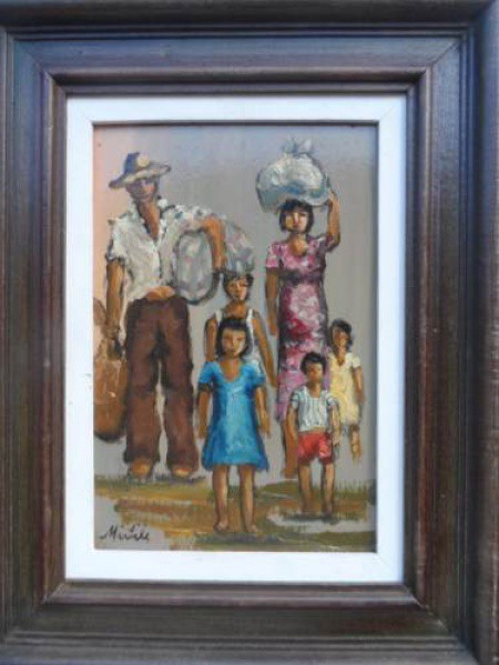 magnifico quadro artista Mirtile
