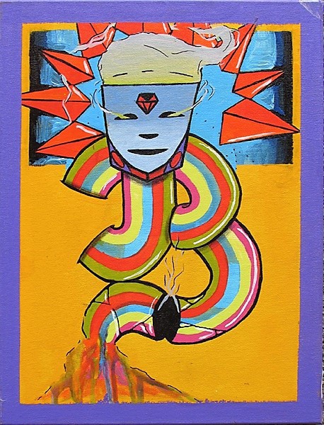 Big Souza - Personagem - Ast - 40 X 30 cm - Ass. ao verso - s moldura.