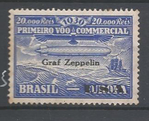 SELO BRASIL - ZEPPELIN - RHM Z- 9  - NOVO