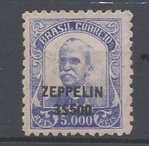 SELO BRASIL - ZEPPELIN - RHM Z-12 - NOVO