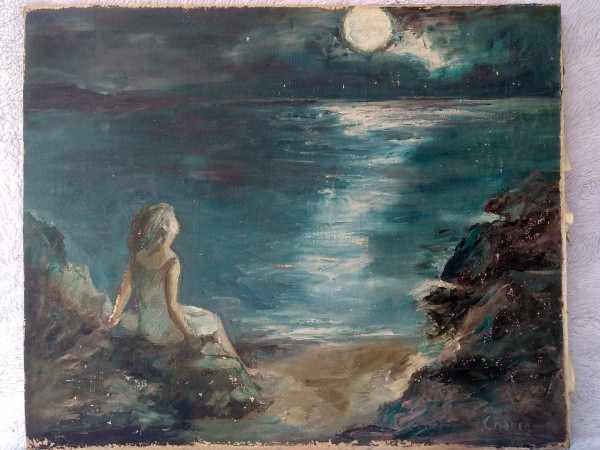 Charig. O.S.T. Luar a beira mar. S.M. 50 X 60.