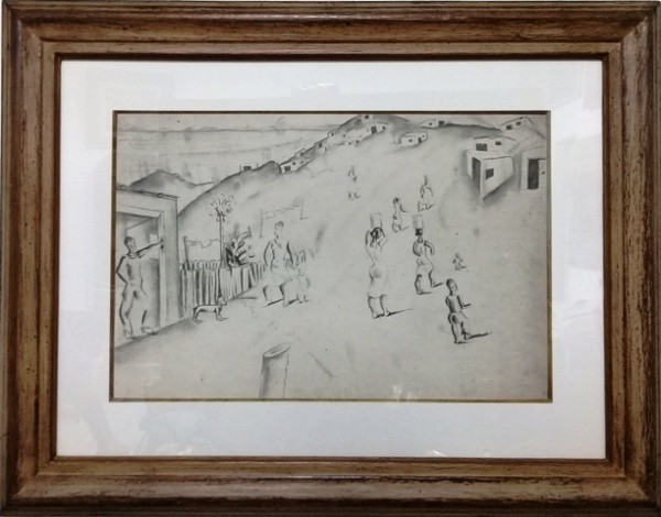 PORTINARI, GRAVURA. 33 X 30 cm.