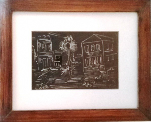 GUEUDI, NANQUIM. 13 X 20 cm.