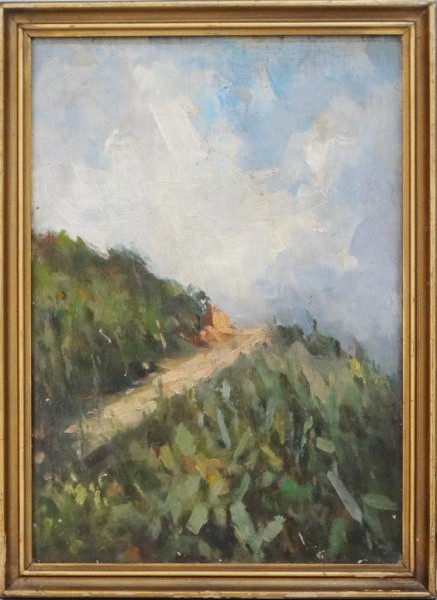 PARLAGRECO. Paisagem - o.s.m. - 28 x 20 cm - assinado no cie.