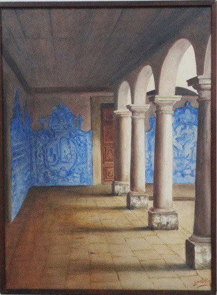 LULA CASTRO. Convento Santo Antonio - Recife - o.s.t. - 81 x 60 cm - assinado no cid.
