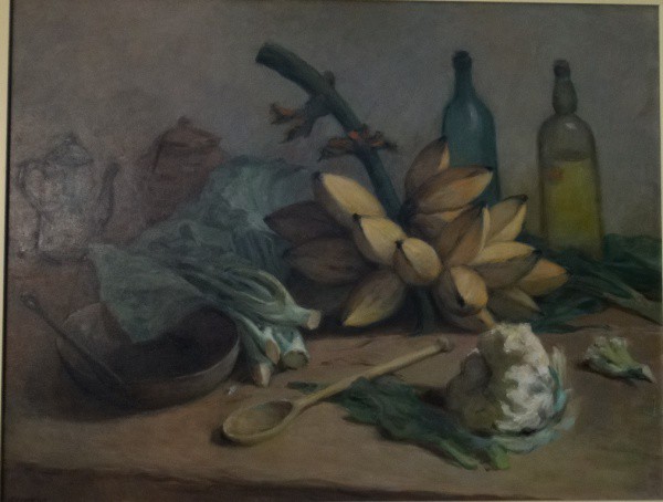 G. CARNELOSSO. Natureza morta - o.s.t. - 90 x 106 cm - assinado no cie.