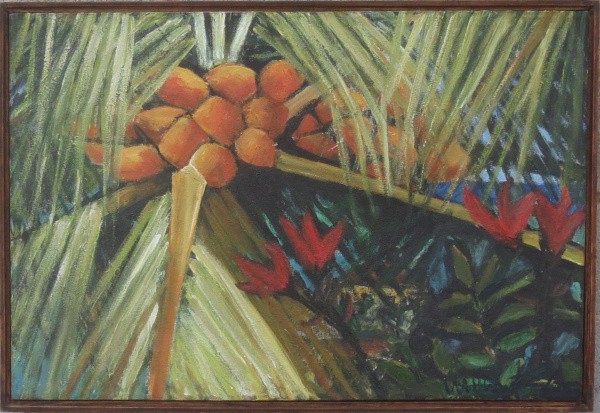 Wellington Sena - Quadro óleo sobre eucatex 63x94cm - 19905