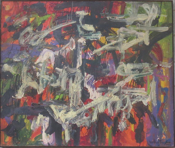 Wellington Sena - Quadro óleo sobre eucatex 114x135cm -19904