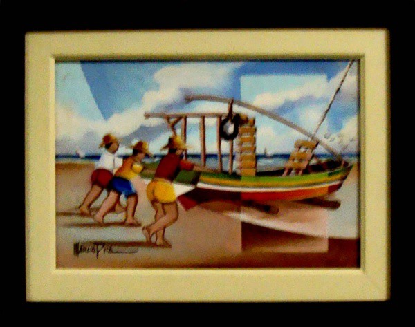 Marcio Pita - Quadro óleo sobre tela 20x30cm com moldura  - 15857