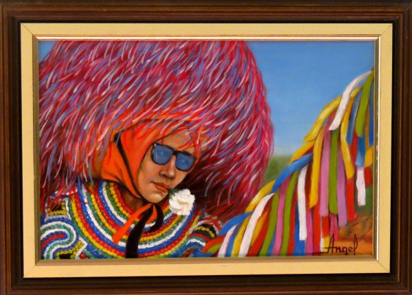 Angel Pedrosa - Quadro óleo sobre tela 20x30cm com moldura - 20127