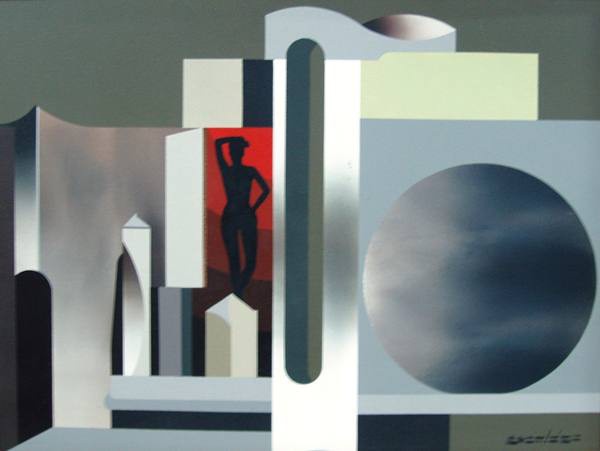 Geraldo Ramos - Quadro óleo sobre eucatex 60x80cm - 4071