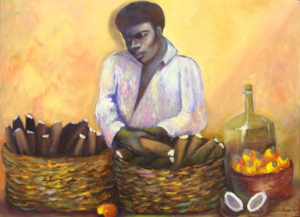 Fernando Almeida - Quadro óleo sobre tela 91x120cm - 11239