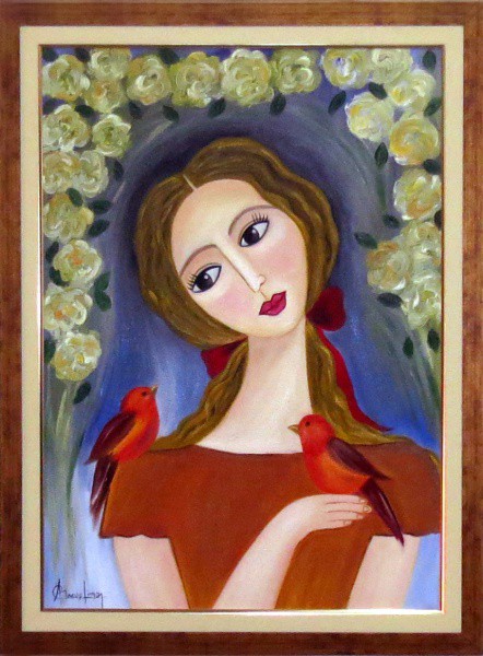 Celia Abreu - Quadro óleo sobre tela 50x60cm - 20247