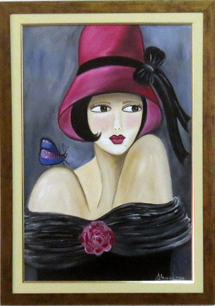 Celia Abreu - Quadro óleo sobre tela 40x60cm - 20246