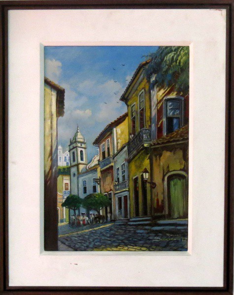 Rubens Sacramento - Quadro óleo sobre tela 32x46cm - 20212
