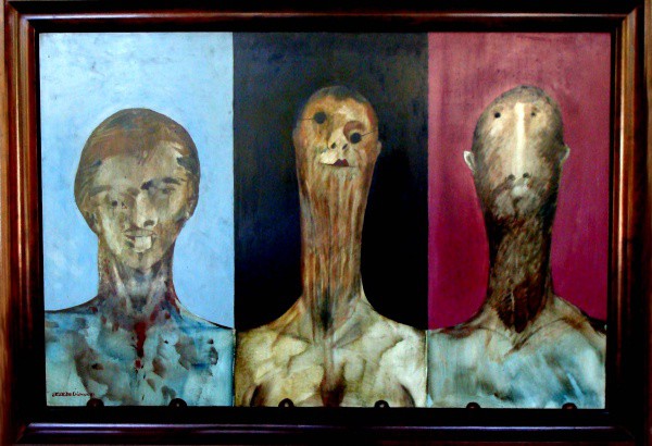 Jose Carlos Viana - Quadro óleo sobre eucatex 62x90cm - 16638