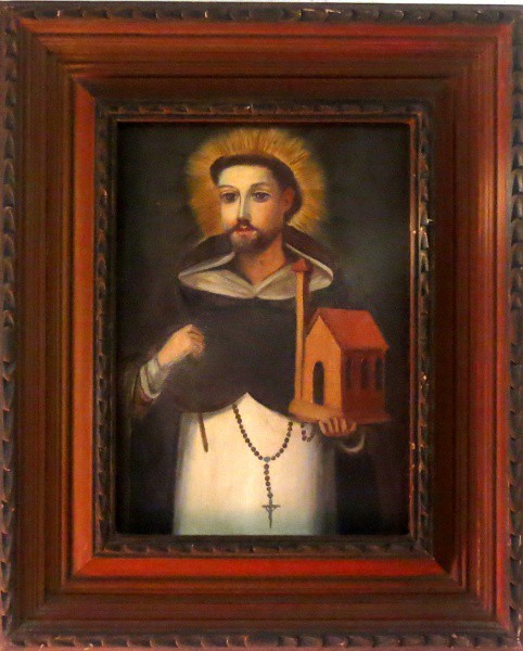Autor desconhecido  - Quadro óleo sobre tela com moldura 27x37cm - 19046