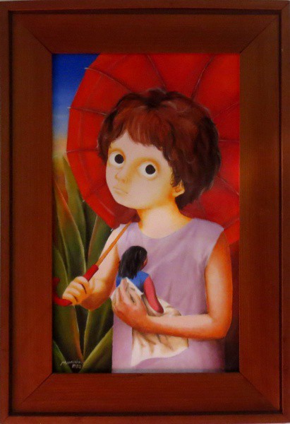 Manoel Arruda- Quadro óleo sobre tela 30x50cm - 19054