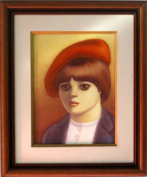 Braulio - Quadro óleo sobre eucatex 1985 30x40cm - 19058