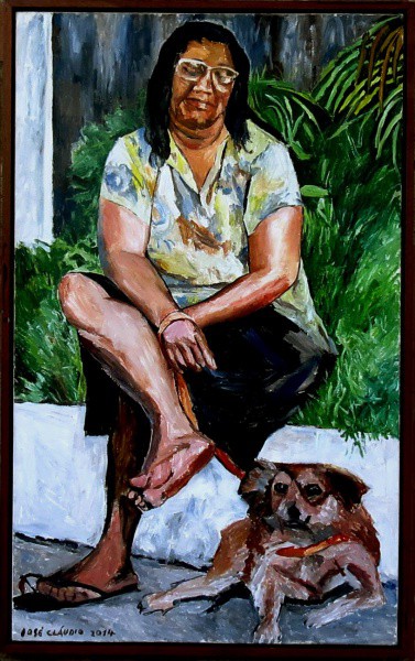 Jose Claudio - Quadro óleo sobre tela  80x130cm - 20122