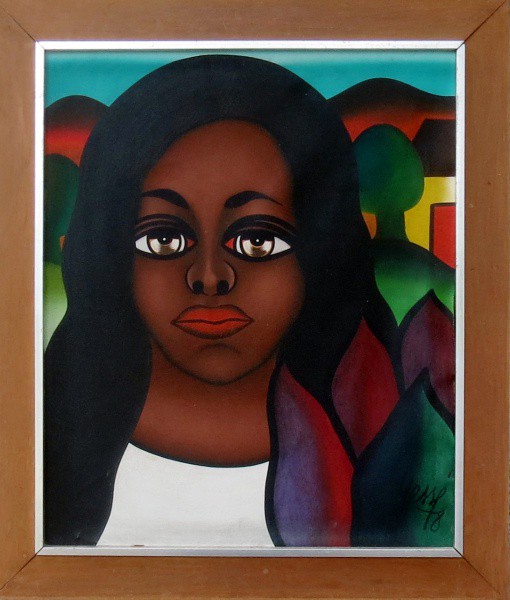 Jessé - Quadro óleo sobre tela 50x60cm - 19252