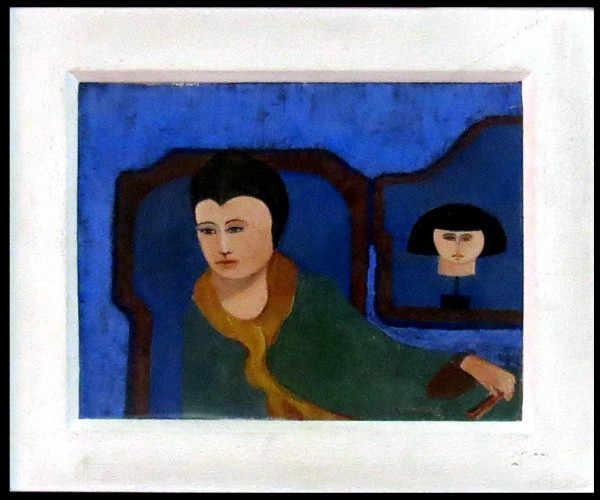 Bernardo - Quadro óleo sobre eucatex 27x35cm - 19283