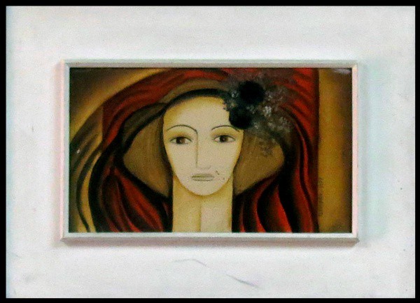 Gaspar - Quadro óleo sobre tela 16x27cm - 19280