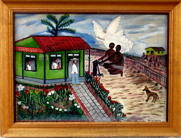 Miranda - Quadro óleo sobre tela 50x70cm - 19312