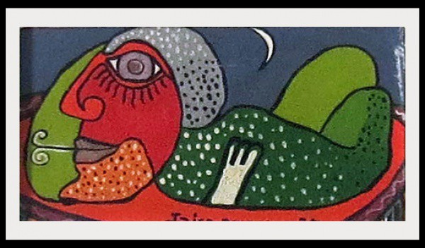 Jairo Arcoverde - Quadro óleo sobre eucatex 10x20cm - 19288