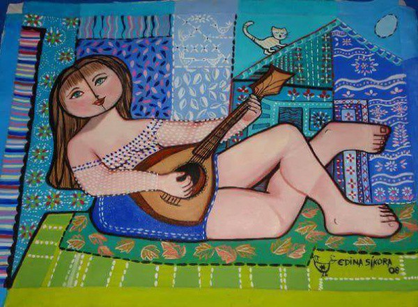 Edina Sikora. ASS/ O.S.T. 30 X 40