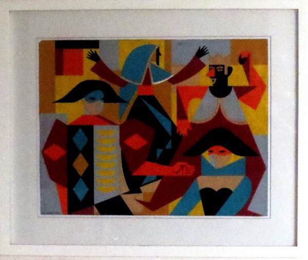 Lula Cardoso Ayres - Tempera sobre papel 35x45cm com moldura - 20202