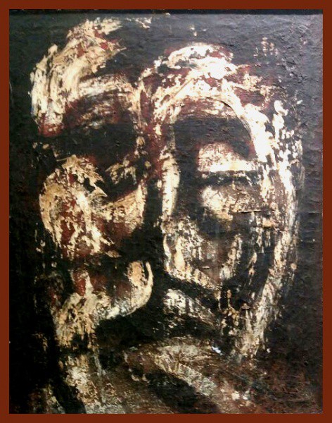 Montez Magno - Quadro óleo sobre tela 40x50cm Cristo - 19680