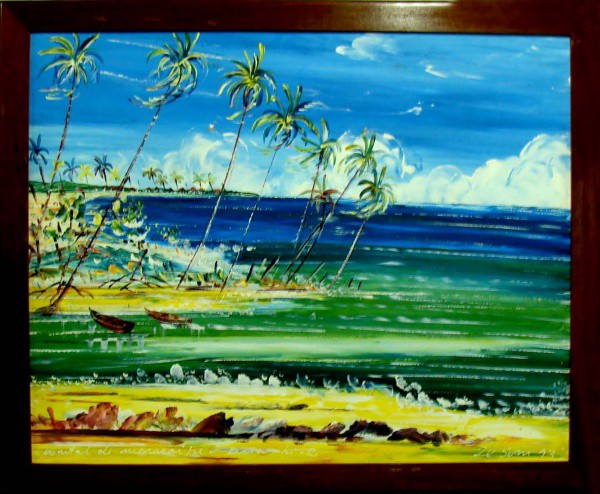 Ze Som - Quadro óleo sobre eucarex 90x120cm - 15359